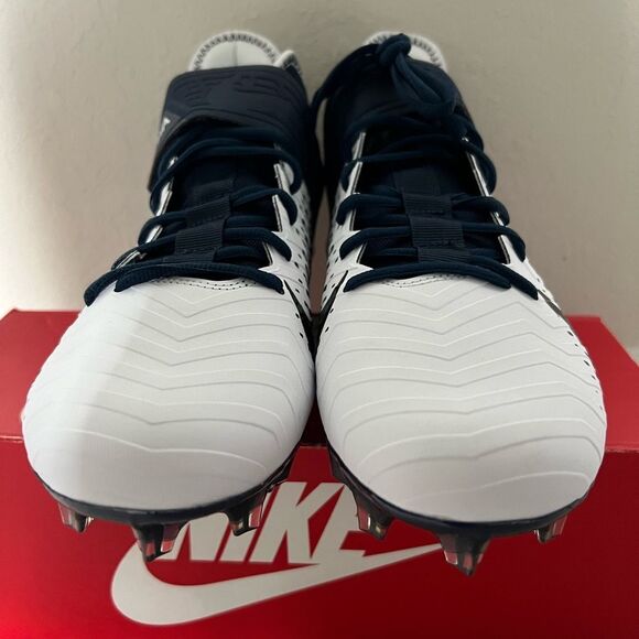 Nike Alpha Menace Pro 2 MID Football Cleats Midnight Navy - Picture 3 of 11